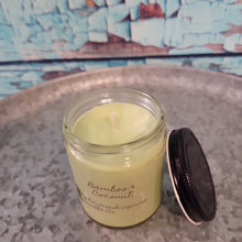 Load image into Gallery viewer, Top view of our 9 ounce candle.