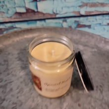 Load image into Gallery viewer, Top view of our 9 ounce candle.
