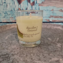 Load image into Gallery viewer, Front view of our 14 ounce candle.
